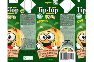 Абрикосово-Яблочный сок Tip-Top Kids 0.250 л