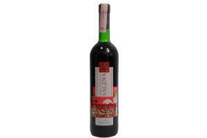 Вино красное полусладкое «SAGDIA» 10 % 0.75 л