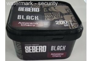 Табак для кальяна SEBERO Black "Amarena Cherry" 200 гр