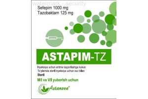 Астапим-TZ Порошок для приготовления раствора для инъекций 1000 мг + 125 мг №1