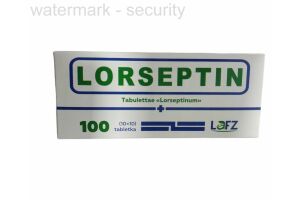 Лорсептин таблетки №100