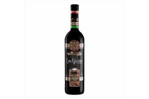 Вино виноградное натуральное красное полусладкое Семь Красавиц 13% 0.75л