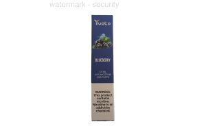 Электронная сигарета YUOTO 1500 Blueberry 50мг 5мл