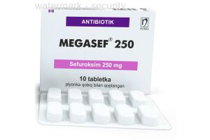 Мегасеф 250 таблетки, покрытые оболочкой №10