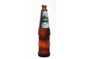 Светлое фильтрованное пиво ZLATA 4.0%" 0.5л