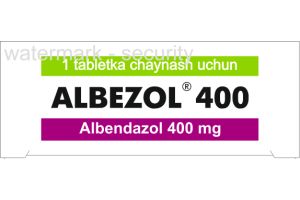 Албезол 400 таблетки для разжёвывания №1