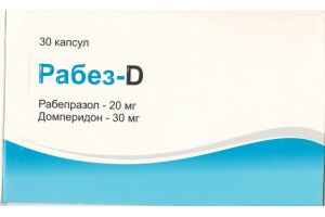 Рабез-D капсулы 20 мг + 30 мг № 30