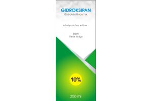 Гидроксипан раствор для инфузий 10% 250 мл №1