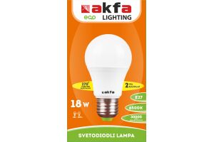Лампа светодиодная энергосберегающая Akfa AK-LBL 18W 6500K E27