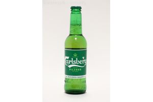 Пиво светлое фильтрованное "CARLSBERG" 5% бут 0.33л
