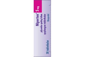 Нипертен  таблетки покрытые пленочной оболочкой 5 мг № 30