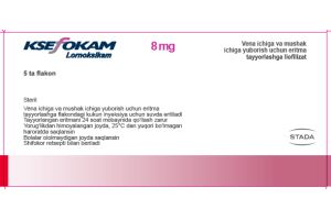 Ксефокам лиофилизат для приготовления раствора для в/в и в/м введения 8 мг №5
