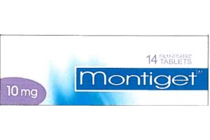 Монтигет таблетки, покрытые пленочной оболочкой 10 мг №14