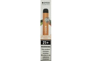 Одноразовая электронная сигарета BOYOO 2000 Персик 5% 5мл