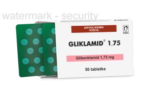 Гликламид 1.75 таблетки №50