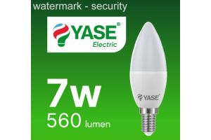 Лампа светодиодная энергосберегающая YASE ELECTRIC YA-65 7W 6500K