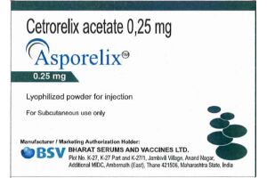 Аспореликс лиофилизированный порошок для приготовления раствора для инъекций 0,25 мг №1