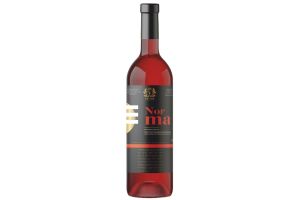 Вино виноградное натуральное полусладкое красное Norma 11.5% 0.75 л.