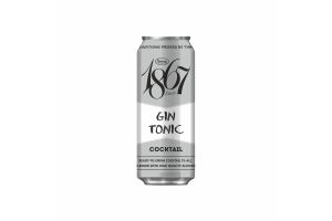 Напиток газированный Since 1867-Gin Tonic 7.0% 0.45л