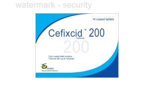 ЦЕФИКСИД 200 Таблетки покрытые пленочной оболочкой 200 мг №14