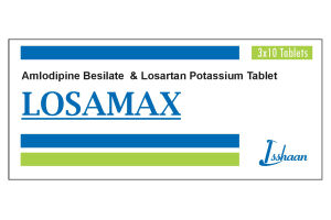 Лозамакс Таблетки покрытые пленочной оболочкой 5 мг + 50 мг №30
