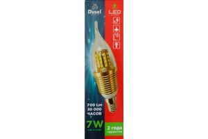 Лампа светодиодная DUSEL DU-7W E27 3000K