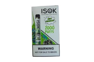 Электронные сигареты ISOK PRO MINT LEMONADE 2000 puffs 5% 8.00 ml