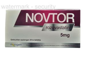 Новтор 5 мг таблетки, покрытые оболочкой № 28