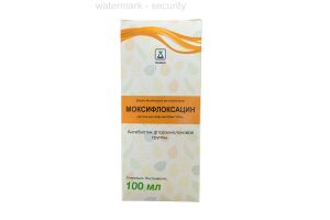 Моксифлоксацин раствор для инфузий 200мг/100мл 100мл №1