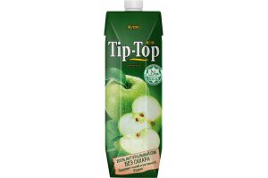 Сок яблочный TIP TOP 1л