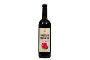 Гранатовое полусухое вино WINE GARDEN 13% 0.75л