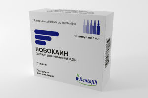 Новокаин раствор для инъекции 0.5% 5мл №10