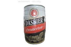 Пиво фильтрованное, пастеризованное Dasbier Octoberfest 5.0% 5.0л