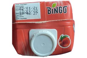 Безалкогольный напиток на растительном сырье Персик "BINGO" 0.95л