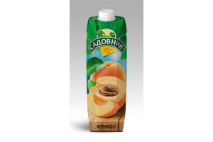 Напиток безалкогольный  со вкусом абрикоса негазированный «АБРИКОС»