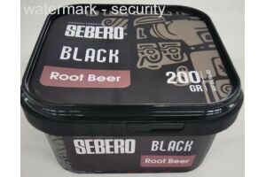 Табак для кальяна SEBERO Black "Root Beer" 200 гр