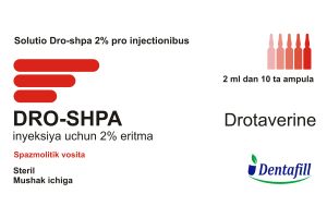Дро-шпа раствор для инъекций 2%. 2 мл №10