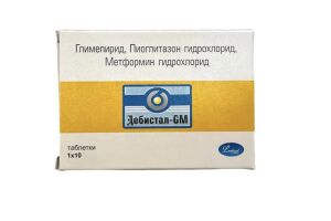ДЕБИСТАЛ-GM таблетки №10