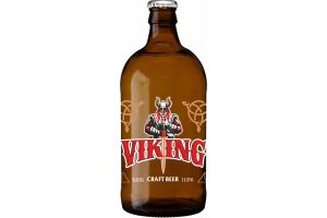 Пиво пастеризованное фильтрованное VIKING 4.4% 0.65л