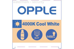 Лампа светодиодная LED OPPLE E-Stick-E27-13W-4000K-CT