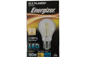 Лампочка электрическая светодиодная Energizer (LED) 6,2W