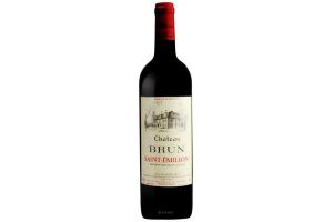 красное вино CHATEAUX BRUN 2017 SAINT-EMILION-GRAND CRU 13.5% 0.75л