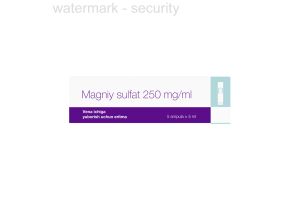 Магния сульфат раствор для внутривенного введения 250 мг/мл 5 мл №5