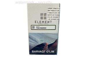 Табак для кальяна " ELEMENT " Thai Mango  линейка Воздух 40гр