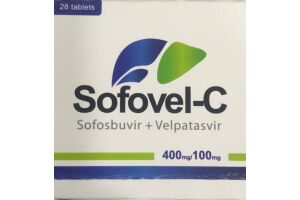 СОФОВЕЛ-С Таблетки, покрытые пленочной оболочкой 400 мг/100мг №28