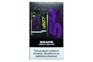 Электронная сигарета Nasty 5K CRYSTAL Grape 13ml 50mg