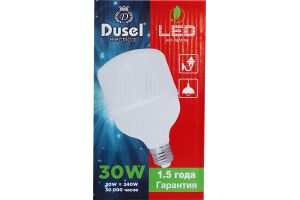 Лампа светодиодная DUSEL D30 30W E27 6500K
