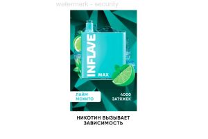 Электронная Сигарета INFLAVE MAX Lime Mohito 4000 puffs