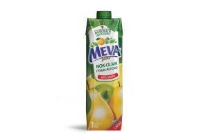 Сокосодержащий напиток грушево - яблочный неосветлённый Meva Juice 1 л