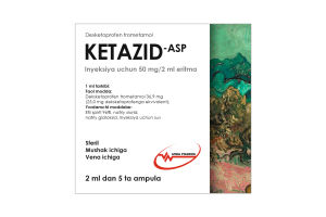 Кетазид-ASP раствор для инъекций  50 мг/2 мл 2 мл  №5